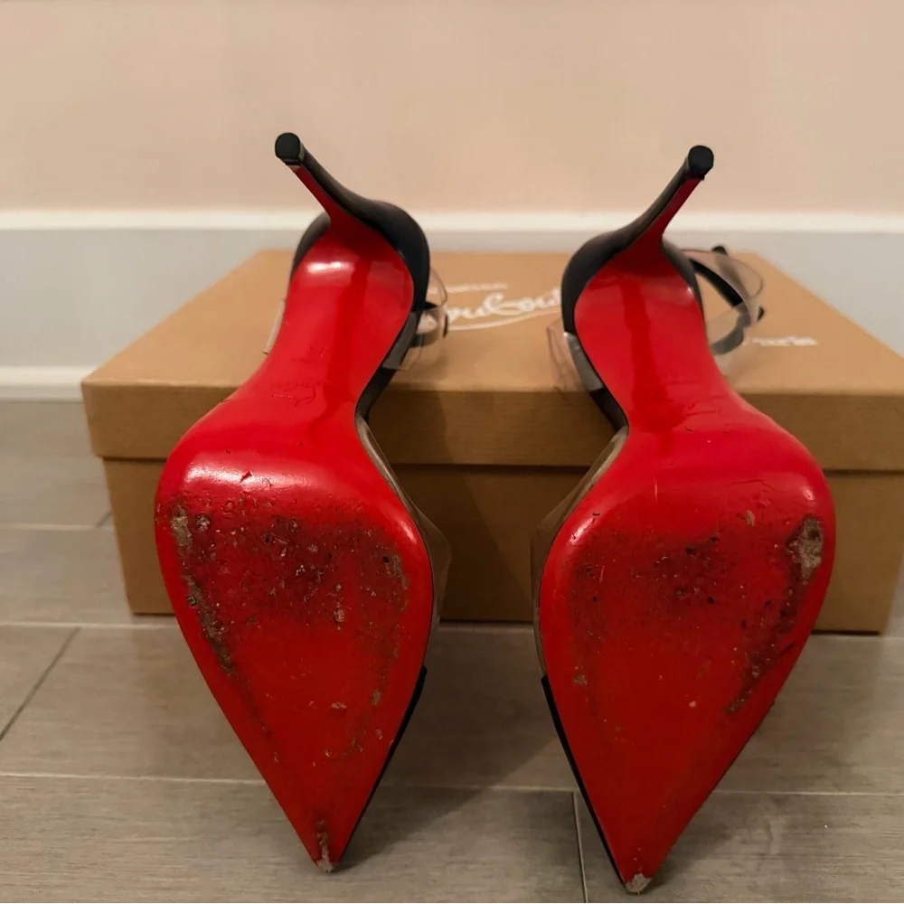 Louboutin Nosy Spikes 100 size 36 - Picture 3 of 5